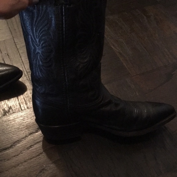 Dan Post black cowboy boots - Picture 3 of 6